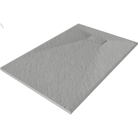 Mexen Hugo receveur de douche rectangulaire SMC 100 x 80 cm, Gris - 42618010