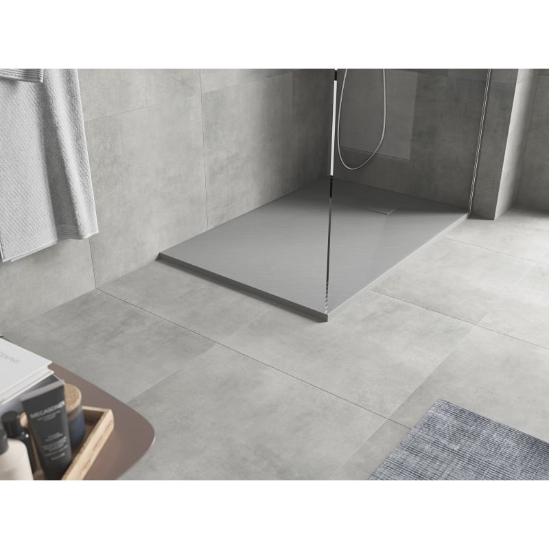 Mexen Hugo receveur de douche rectangulaire SMC 100 x 80 cm, gris - 42618010