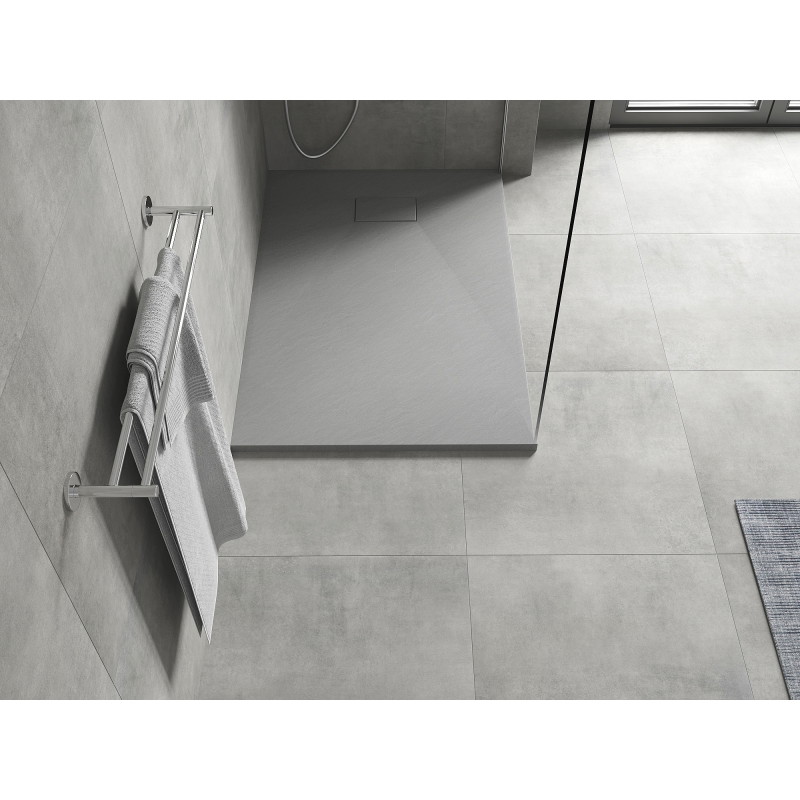 Mexen Hugo receveur rectangulaire SMC 100 x 70 cm, gris - 42617010