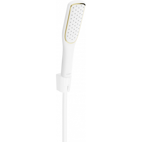 Mexen R-49 ensemble de douche à point, blanc/doré - 785495052-25