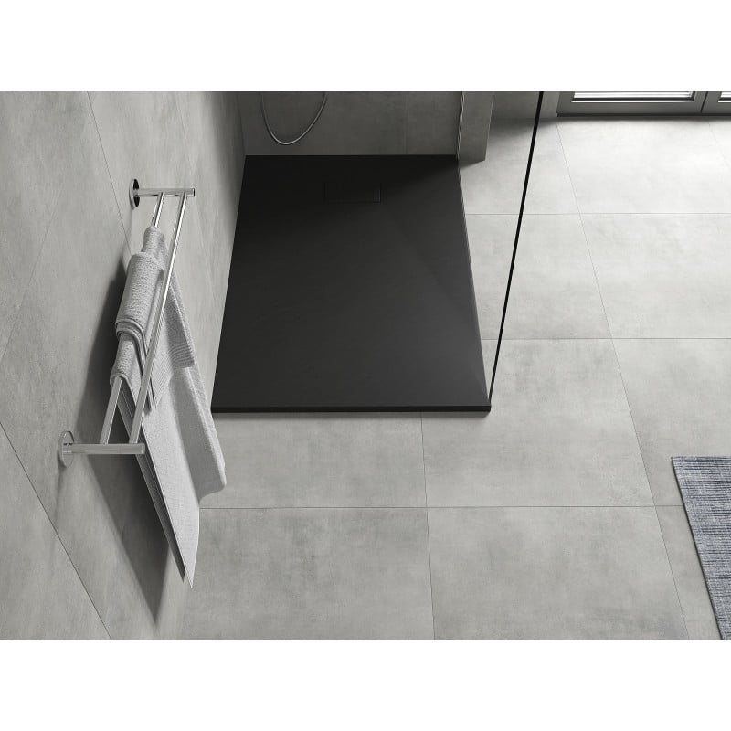 Mexen Hugo receveur rectangulaire SMC 120 x 80 cm, noir - 42708012