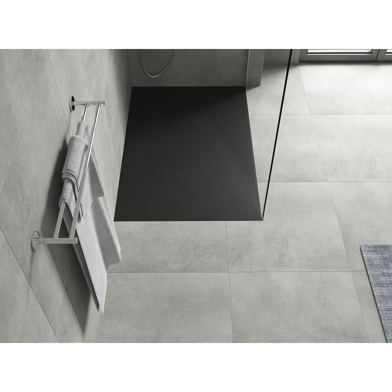Mexen Hugo receveur rectangulaire SMC 120 x 80 cm, noir - 42708012
