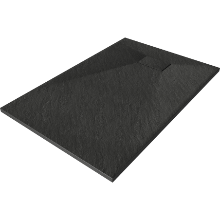 Mexen Hugo receveur de douche rectangulaire SMC 100 x 80 cm, Noir - 42708010