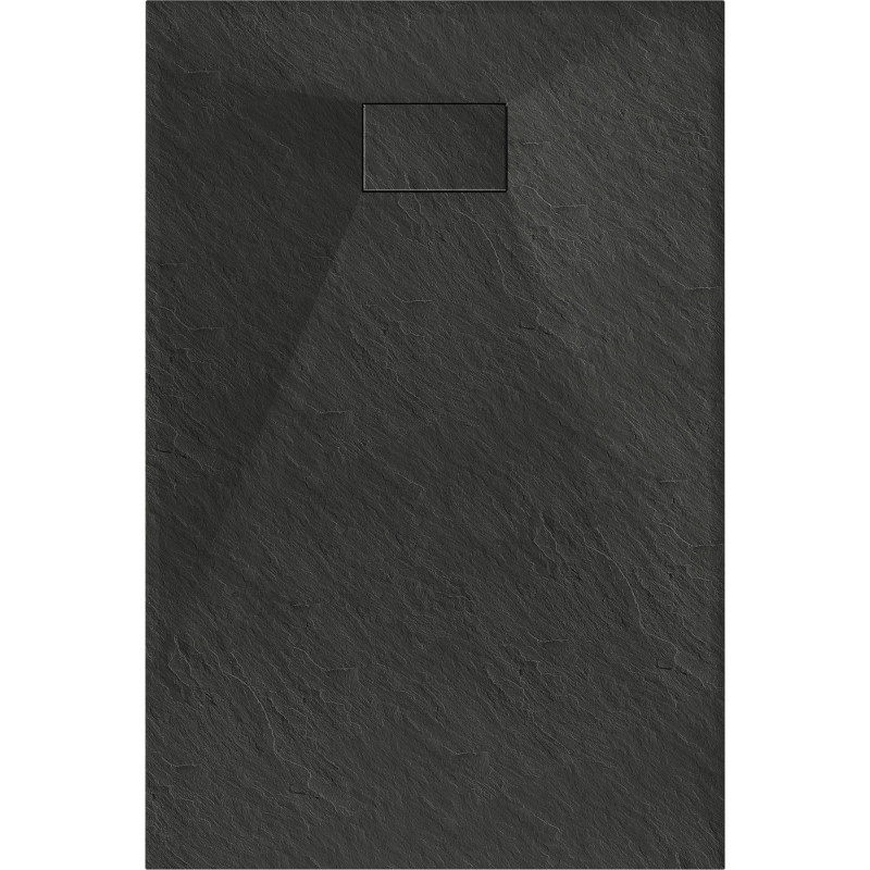 Mexen Hugo receveur rectangulaire SMC 130 x 70 cm, noir - 42707013