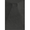 Mexen Hugo receveur rectangulaire SMC 80 x 70 cm, noir - 42707080