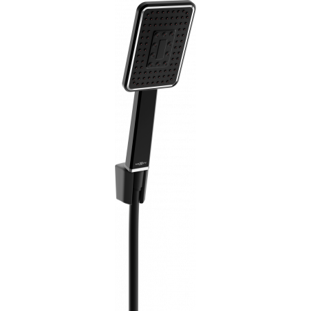 Mexen R-54 ensemble de douche mural, noir/chrome - 785545052-71