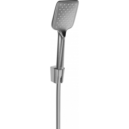 Mexen R-62 ensemble de douche à point, gris canon brossé - 785625052-66