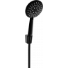 Mexen R-67 ensemble de douche mural, noir - 785675052-70