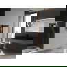 Mexen Ares radiateur de salle de bain 500 x 400 mm, 179 W, noir - W102-0500-400-00-70
