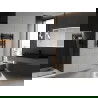 Mexen Ares radiateur salle de bain 700 x 500 mm, 286 W, noir - W102-0700-500-00-70