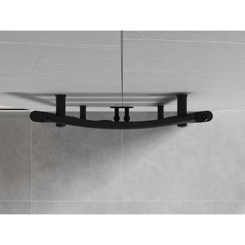 Mexen Ares radiateur de salle de bain 900 x 500 mm, 372 W, noir - W102-0900-500-00-70