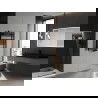 Mexen Ares radiateur de salle de bains 900 x 600 mm, 433 W, noir - W102-0900-600-00-70