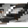 Mexen Ares radiateur de salle de bains 900 x 600 mm, 433 W, noir - W102-0900-600-00-70