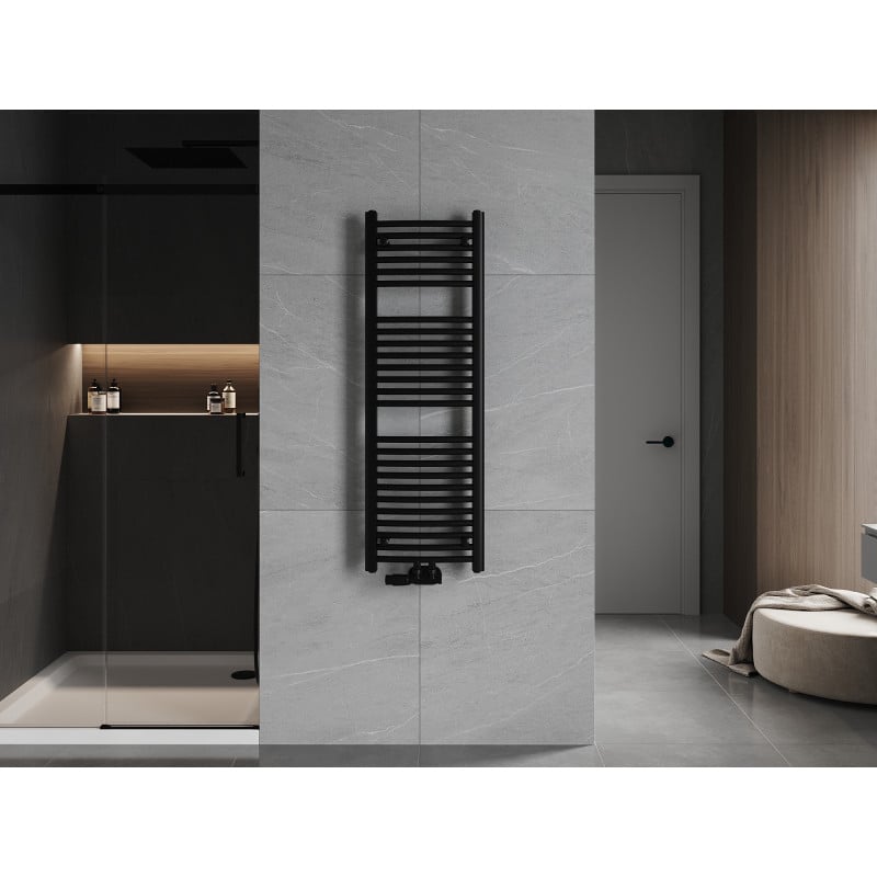 Mexen Ares radiateur de salle de bain 1200 x 400 mm, 442 W, noir - W102-1200-400-00-70