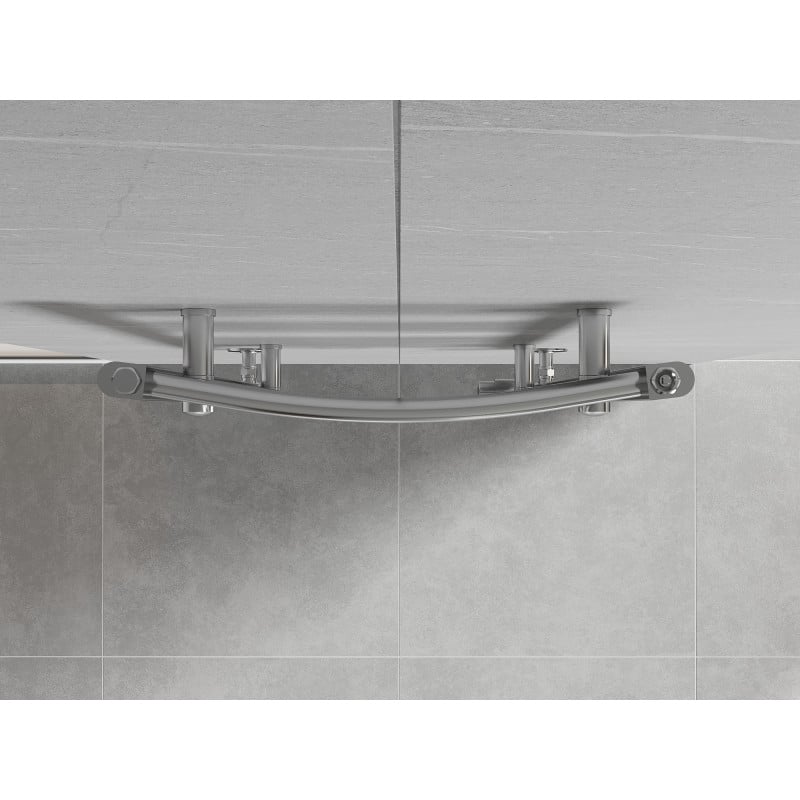 Mexen Ares radiateur de salle de bain 1200 x 500 mm, 420 W, chrome - W102-1200-500-00-01