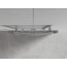 Mexen Ares radiateur de salle de bain 1200 x 500 mm, 420 W, chrome - W102-1200-500-00-01