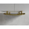 Mexen Ares radiateur de salle de bain 1200 x 500 mm, 420 W, doré - W102-1200-500-00-50