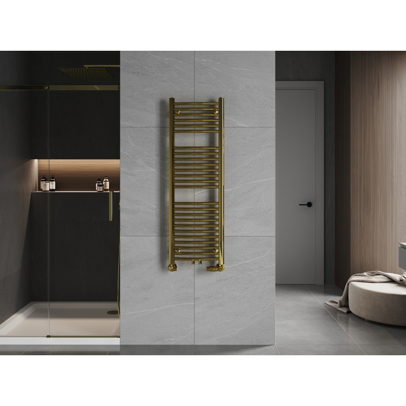 Mexen Ares radiateur de salle de bain 1200 x 500 mm, 420 W, doré - W102-1200-500-00-50