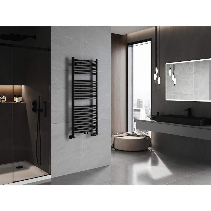 Mexen Ares radiateur de salle de bain 1200 x 500 mm, 531 W, noir - W102-1200-500-00-70