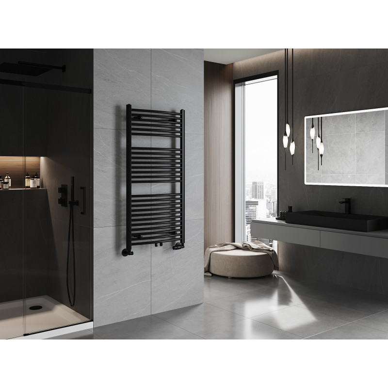 Mexen Ares radiateur de salle de bain 1200 x 600 mm, 620 W, noir - W102-1200-600-00-70