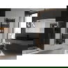Mexen Ares radiateur salle de bain 1500 x 500 mm, 630 W, noir - W102-1500-500-00-70