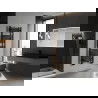 Mexen Ares radiateur salle de bain 1500 x 500 mm, 630 W, noir - W102-1500-500-00-70