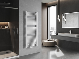 Radiateur de salle de bains Mexen Ares 1500 x 600 mm, 733 W, blanc - W102-1500-600-00-20