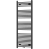 Radiateur de salle de bains Mexen Ares 1500 x 600 mm, 733 W, noir - W102-1500-600-00-70