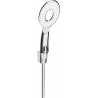 Mexen R-73 ensemble de douche fixe, chromé/blanc - 785735052-02