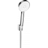Ensemble de douche Mexen R-75 point, chrome/blanc - 785755052-02