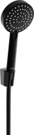 Mexen R-75 ensemble de douche fixe, noir - 785755052-70