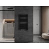 Radiateur salle de bain Mexen Mars 900 x 500 mm, 370 W, noir - W110-0900-500-00-70