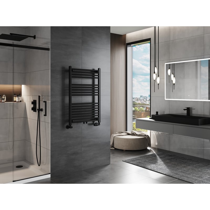 Mexen Mars radiateur de salle de bain 900 x 600 mm, 430 W, noir - W110-0900-600-00-70