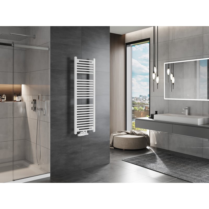 Mexen Mars radiateur de salle de bain 1200 x 400 mm, 439 W, blanc - W110-1200-400-00-20