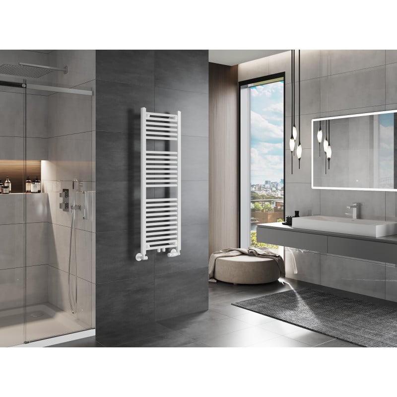 Mexen Mars radiateur de salle de bain 1200 x 400 mm, 439 W, blanc - W110-1200-400-00-20