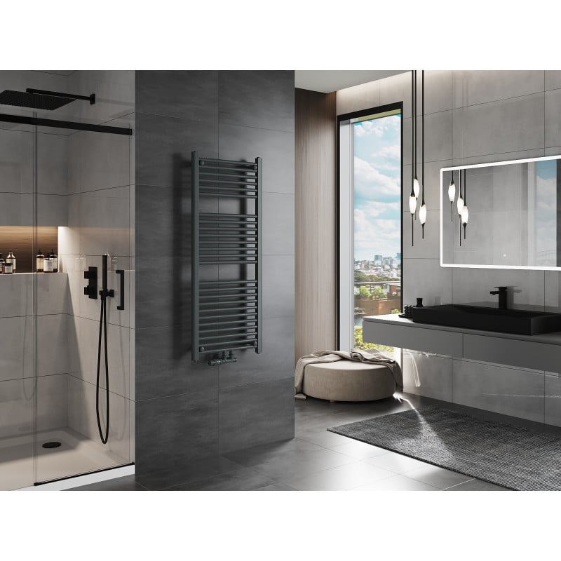 Mexen Mars radiateur de salle de bain 1200 x 500 mm, 528 W, anthracite - W110-1200-500-00-66