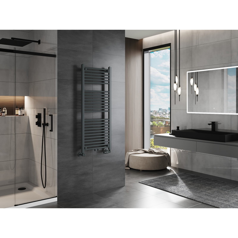 Mexen Mars radiateur de salle de bain 1200 x 500 mm, 528 W, anthracite - W110-1200-500-00-66
