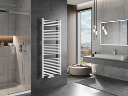 Radiateur de salle de bain Mexen Mars 1500 x 600 mm, 729 W, blanc - W110-1500-600-00-20