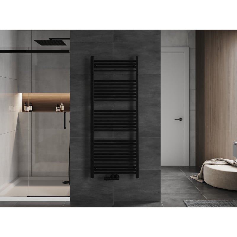 Mexen Mars radiateur de salle de bain 1500 x 600 mm, 729 W, noir - W110-1500-600-00-70