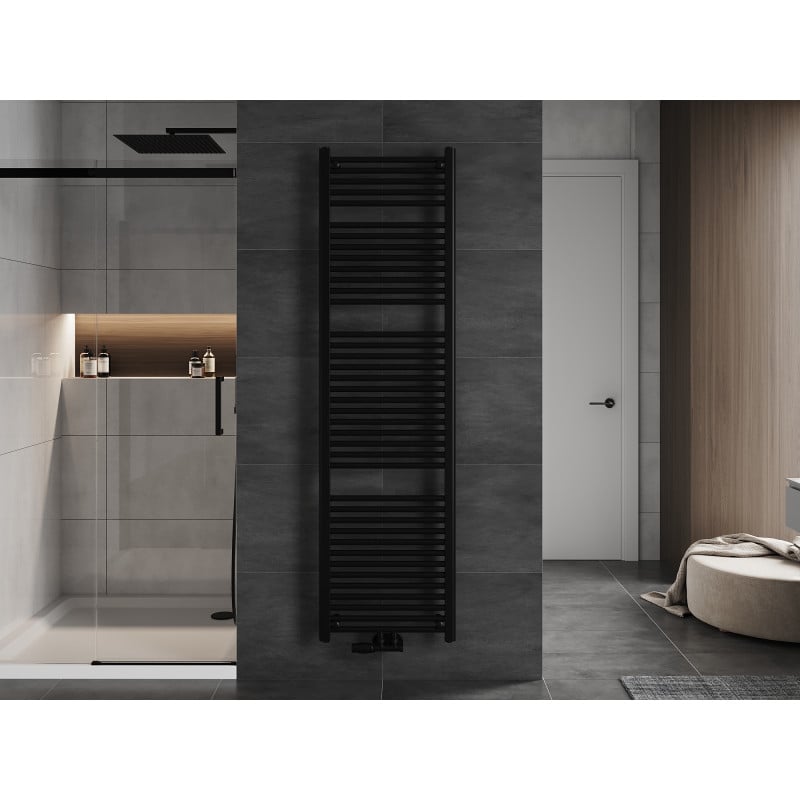 Mexen Mars radiateur de salle de bain 1800 x 500 mm, 814 W, noir - W110-1800-500-00-70