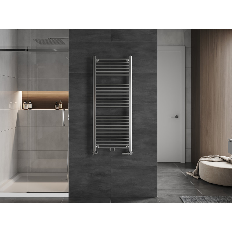 Mexen Mars radiateur salle de bain 1200 x 500 mm, 417 W, chrome - W110-1200-500-00-01