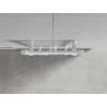 Mexen Mars radiateur de salle de bain 500 x 400 mm, 178 W, blanc - W110-0500-400-00-20