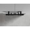 Mexen Mars radiateur salle de bain 1200 x 400 mm, 439 W, noir - W110-1200-400-00-70