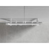 Mexen Mars radiateur de salle de bain 900 x 500 mm, 370 W, blanc - W110-0900-500-00-20