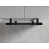 Radiateur de salle de bain Mexen Mars 700 x 500 mm, 284 W, noir - W110-0700-500-00-70