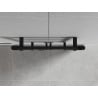 Mexen Mars radiateur de salle de bains 900 x 500 mm, 370 W, noir - W110-0900-500-00-70