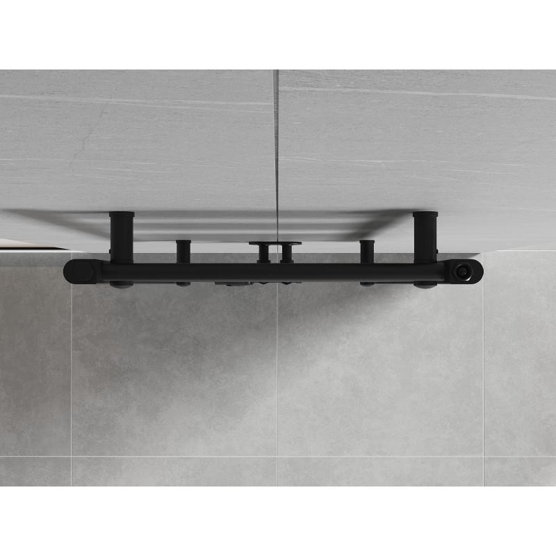 Mexen Mars radiateur de salle de bain 1800 x 500 mm, 814 W, noir - W110-1800-500-00-70