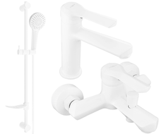 Ensemble baignoire Mexen Sabre DF05, blanc - 72103DF05-20