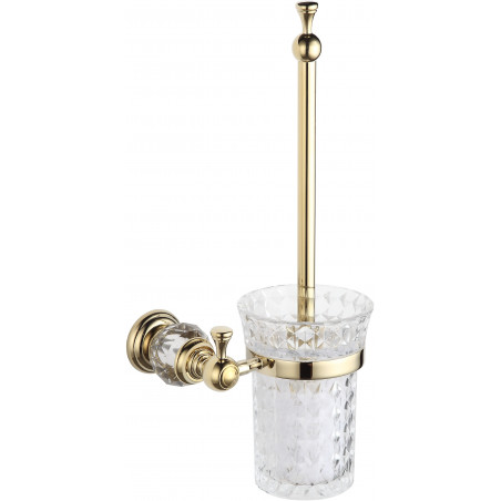 Mexen Estela brosse de toilette, dorée - 7011550-50