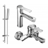 Mexen Sabre DB72 ensemble de baignoire, chrome - 72103DB72-00